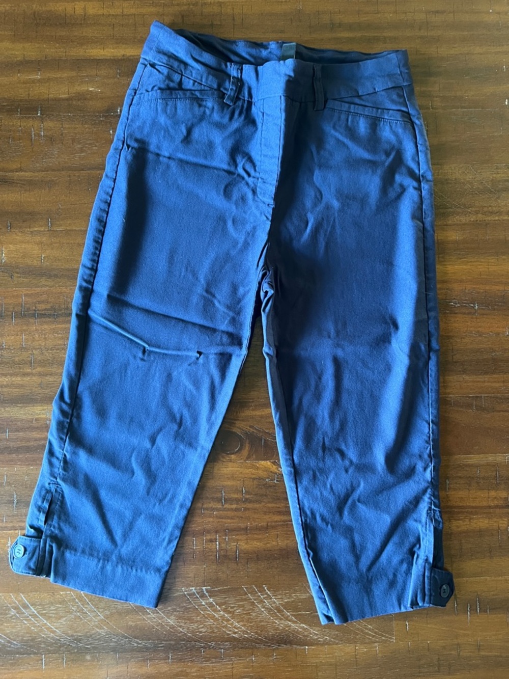 Tribal Navy Women's Pants - Deep Blue Stretch